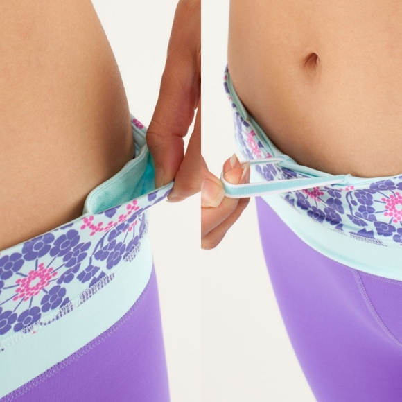 LULULEMON RUN Inspire Crop ll In Power Purple 6. - Picture 2 of 10